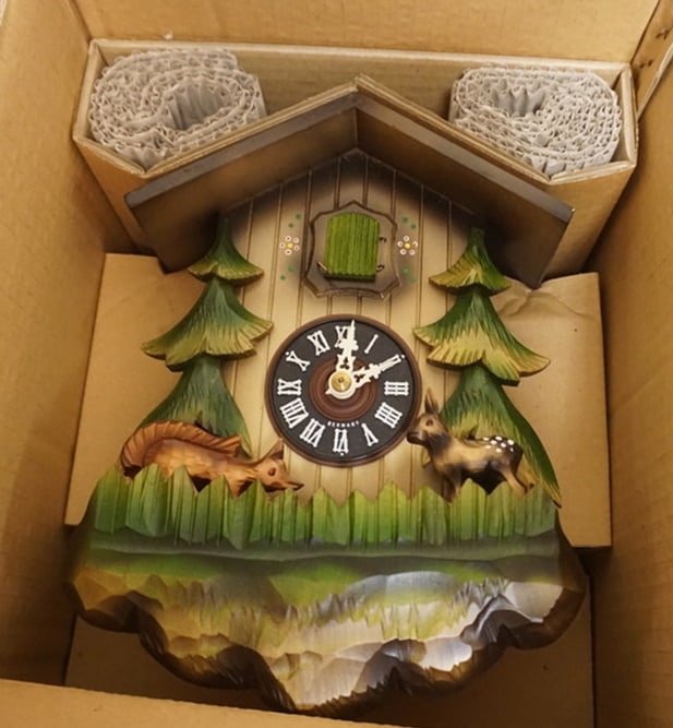 HUBERT HERR GERMAN CUCKOO CLOCK (1 of 2)