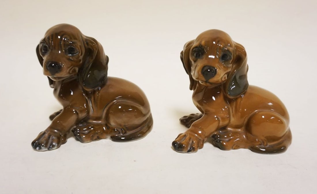 ROSENTHAL GERMAN PORCELAIN DOG FIGURINES (1 of 3)