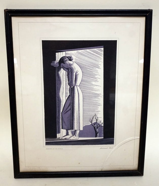ROCKWELL KENT PRINT (1 of 2)