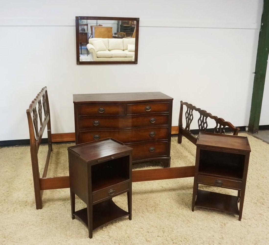 KINDEL MAHOGANY 5 C BEDROOM SET (1 of 6)