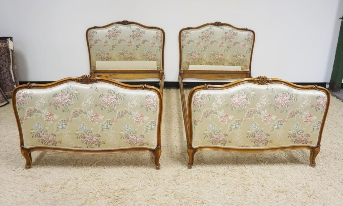 PR FRENCH PROVINCIAL SINGLE BEDS (1 of 5)