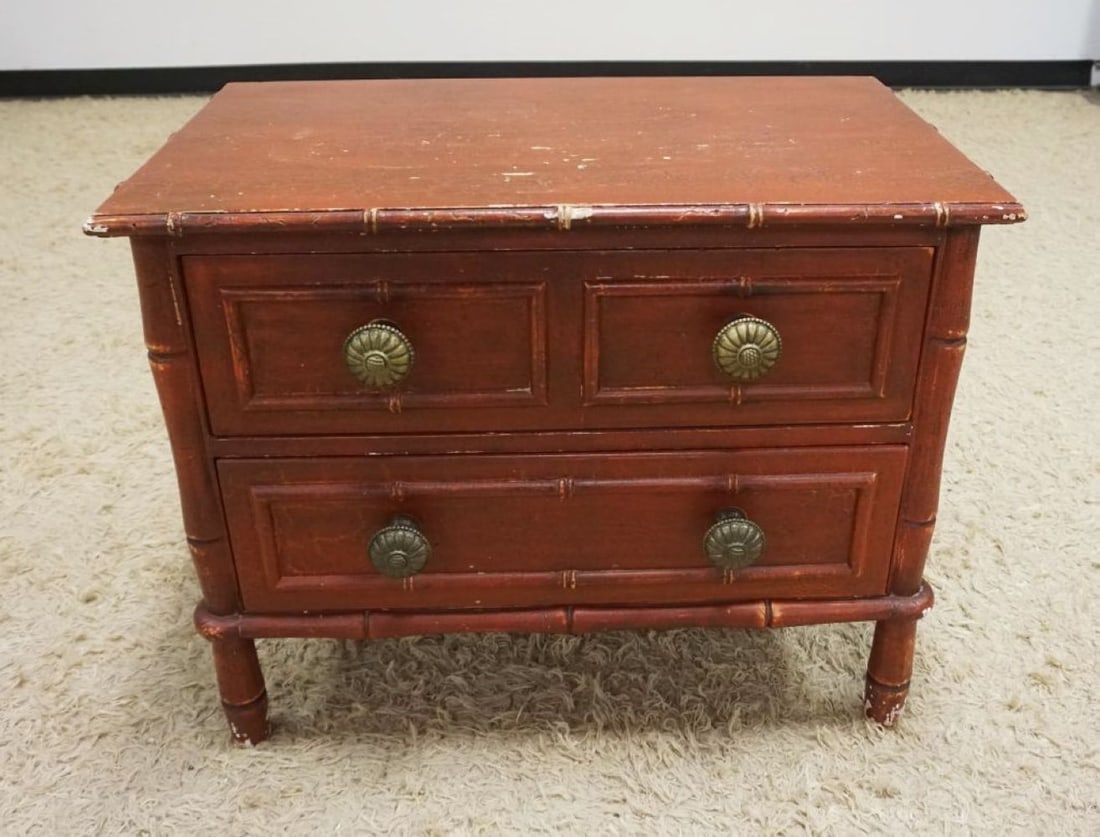 FAUX PAINT DECORATED CHEST (1 of 2)