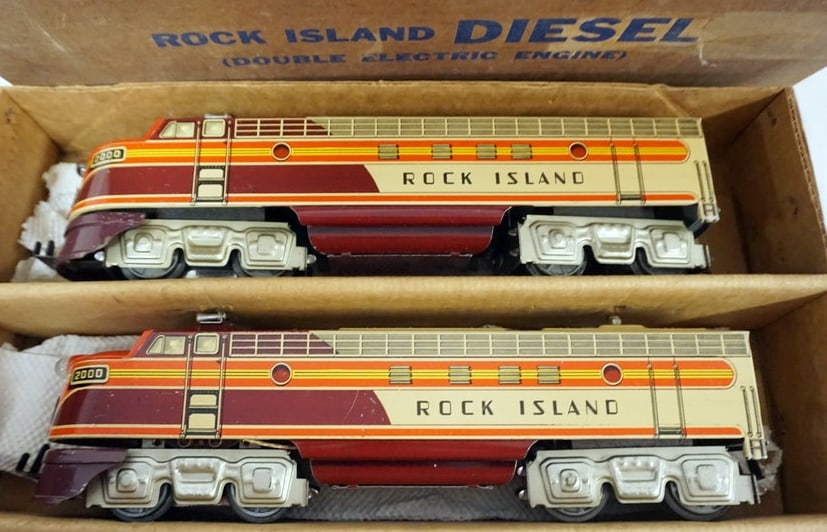 UNIQUE ART O GAUGE TRAIN (1 of 4)