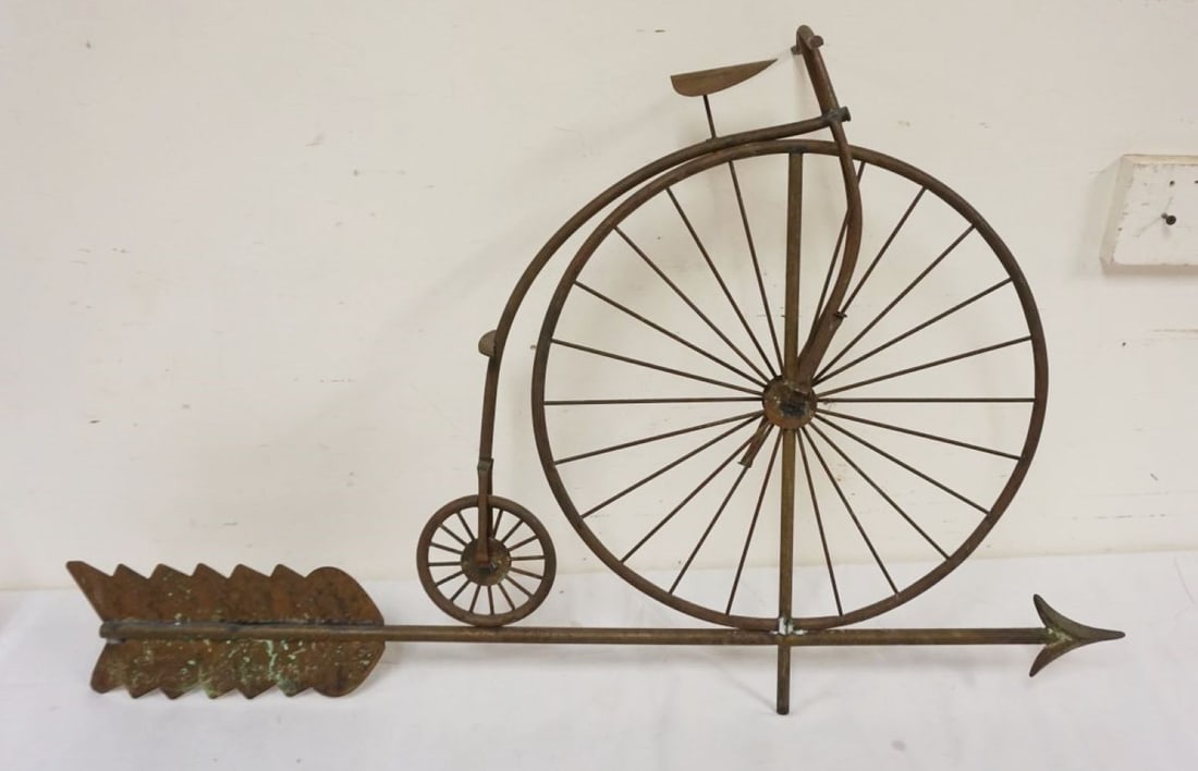 VINTAGE COPPER WEATHER VANE (1 of 3)