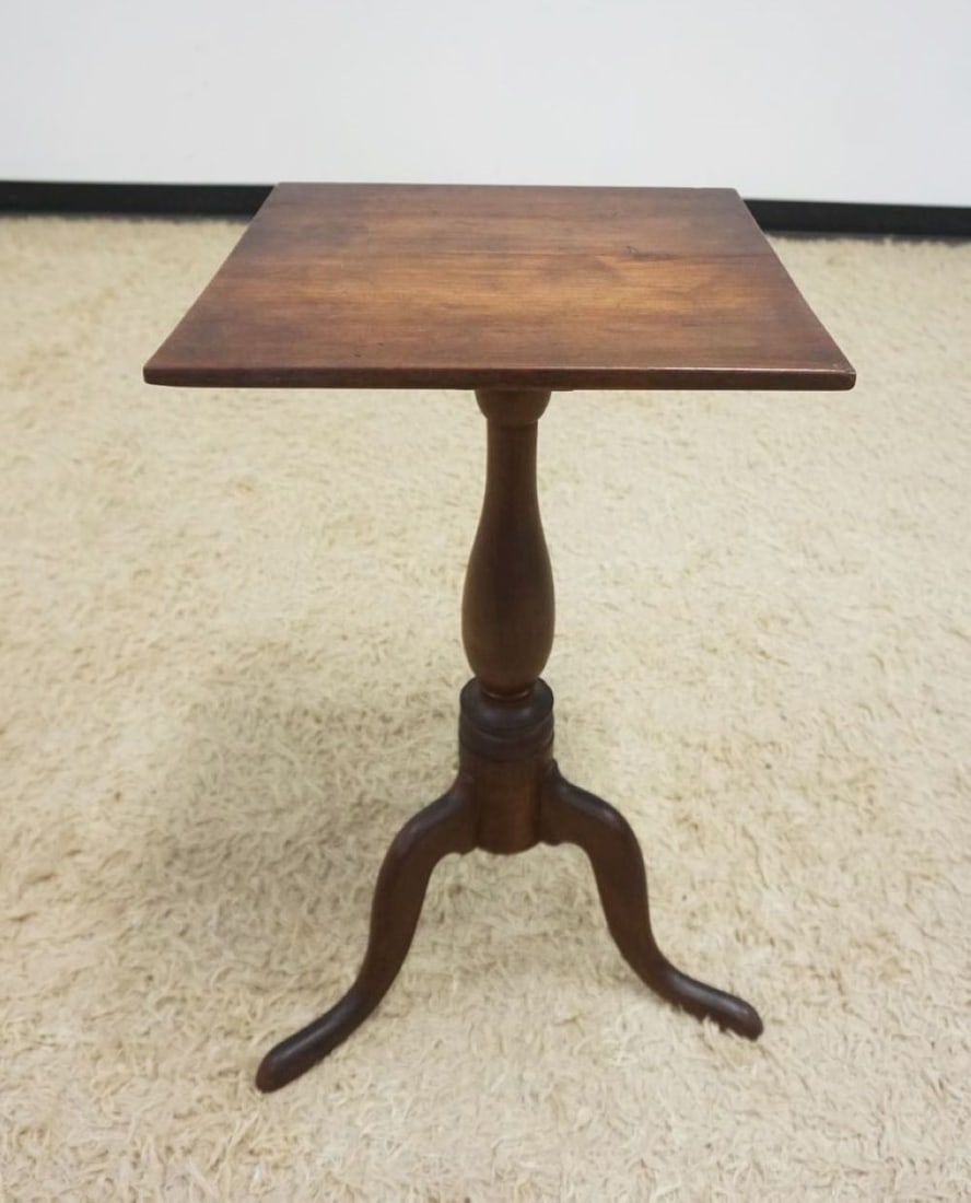 PRIMITIVE CHERRY CANDLE STAND (1 of 3)