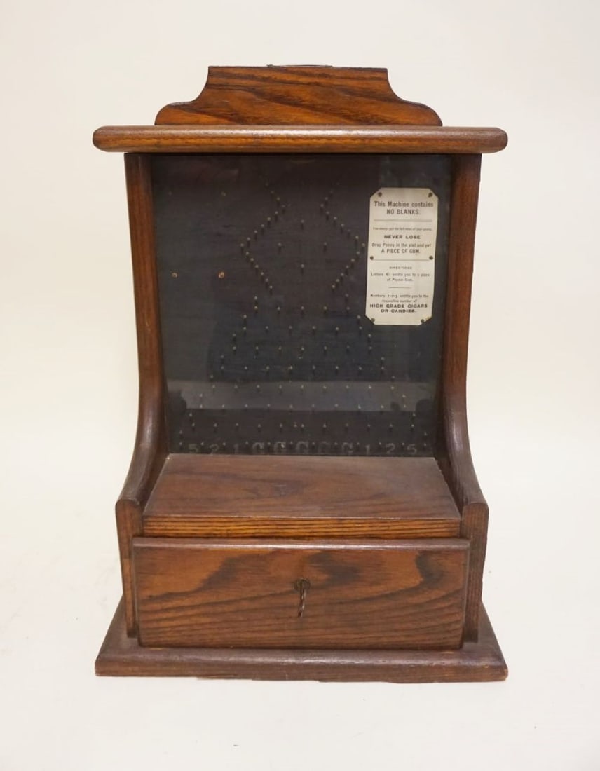 ANTIQUE PENNY STORE COUNTER GAME OF CHANCE (1 of 9)