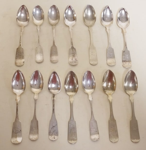 COIN SILVER SPOONS (1 of 2)
