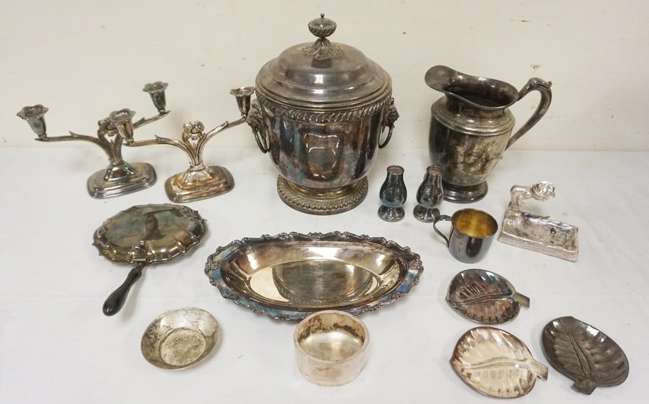 ASSORTED SILVER PLATE ITEMS (1 of 1)