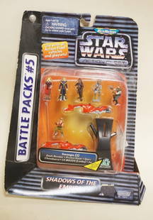 STAR WARS GALOOB MICRO MACHINES: STAR WARS GALOOB MICRO MACHINES 1995 SEALED BATTLE PACKS #5