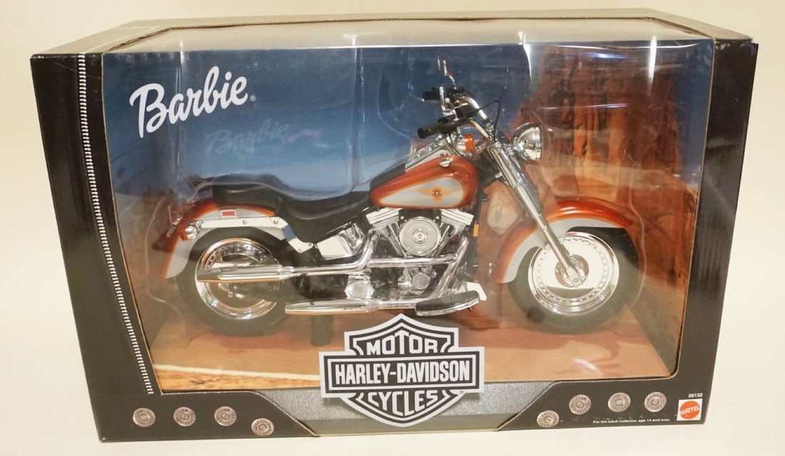 MATTELL BARBIE HARLEY DAVIDSON: MATTELL BARBIE HARLEY DAVIDSON MOTORCYCLE, NEW OLD STOCK