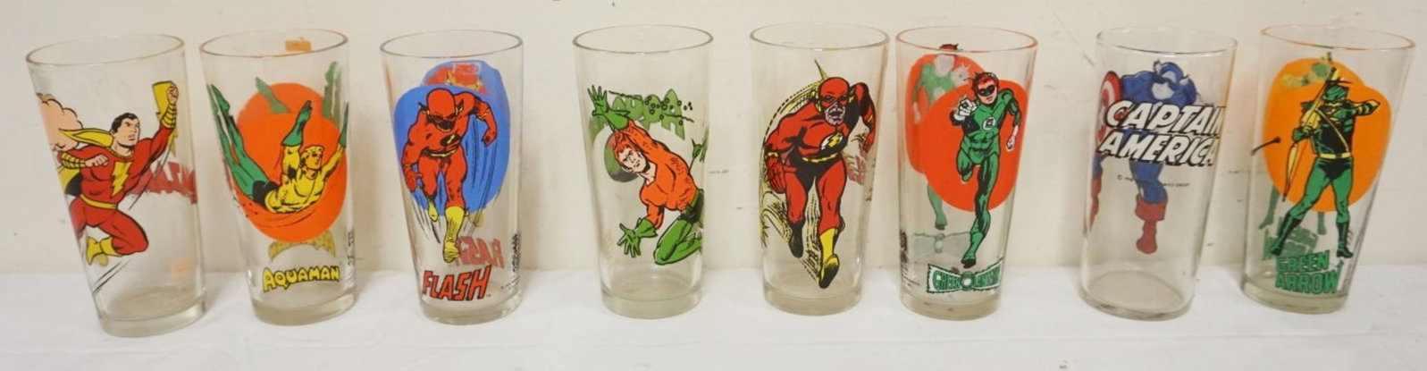 PEPSI VINTAGE SUPER SERIES: PEPSI VINTAGE SUPER SERIES 1970S FLASH & RELATED GLASSES