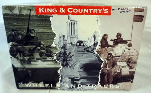 KING & COUNTRY WHEELS AND TRACKS: KING & COUNTRY WHEELS AND TRACKS U.S. ARMOURED CAR DD22