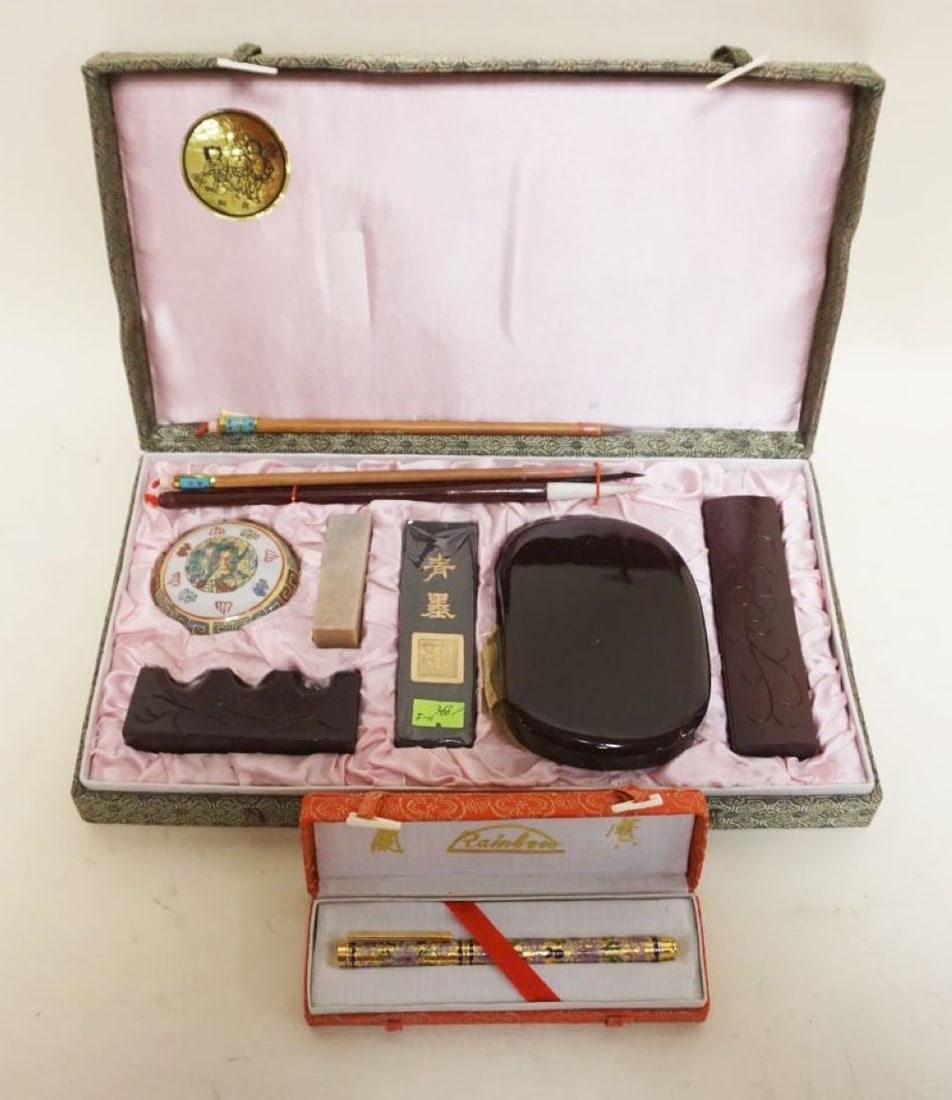 CALLIGRAPHY SET & BOXED PENS (1 of 2)