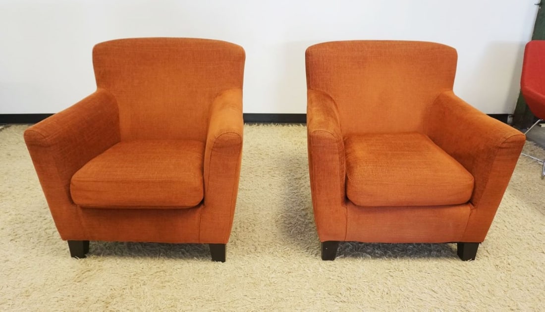 PR MODERN STYLE UPHOLSTERED LOUNGE CHAIRS (1 of 3)