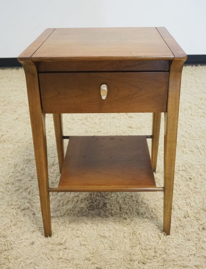 PROFILE BY DREXEL MCM BEDSIDE STAND (1 of 2)