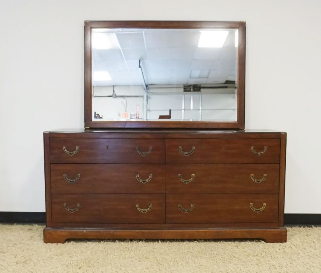 National Mt. Airy Dresser With Mirror