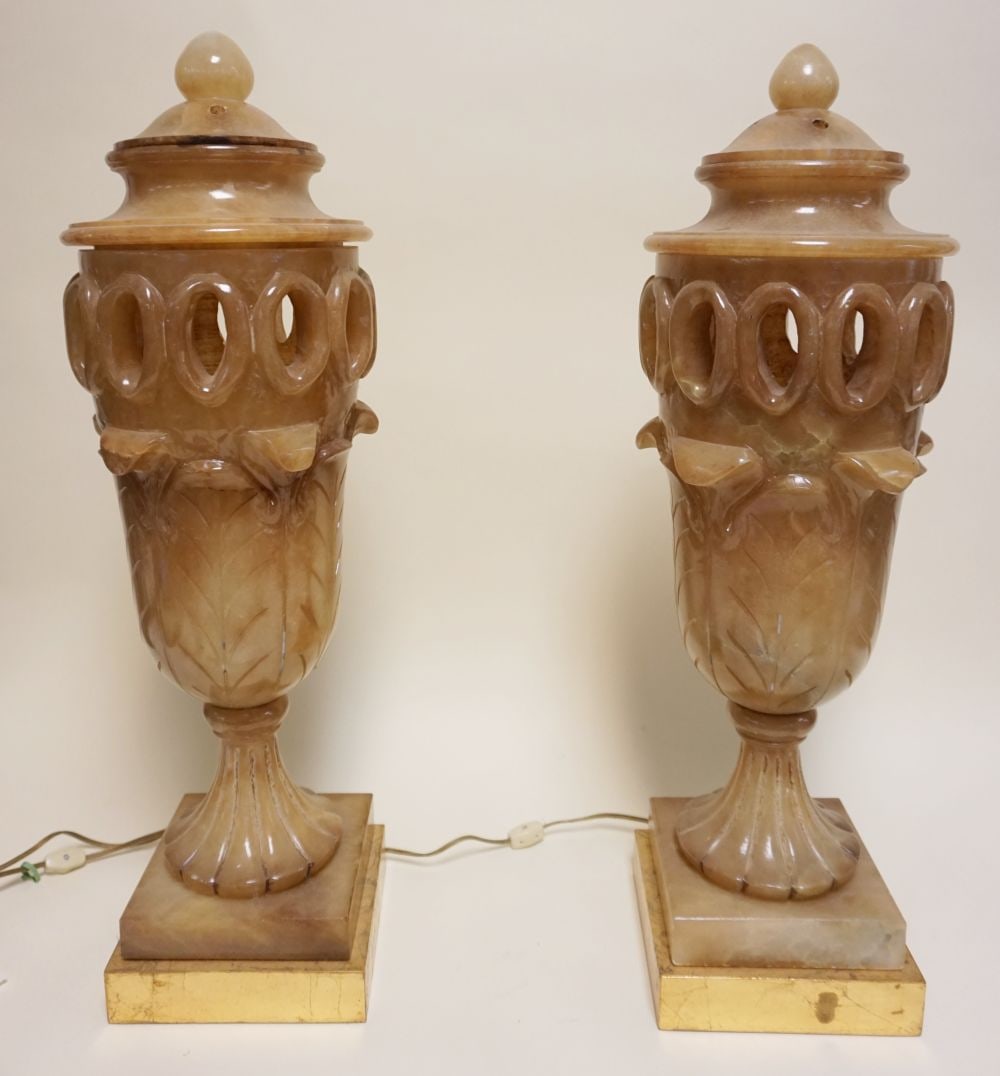 PR URN ALABASTER LAMPS (1 of 5)