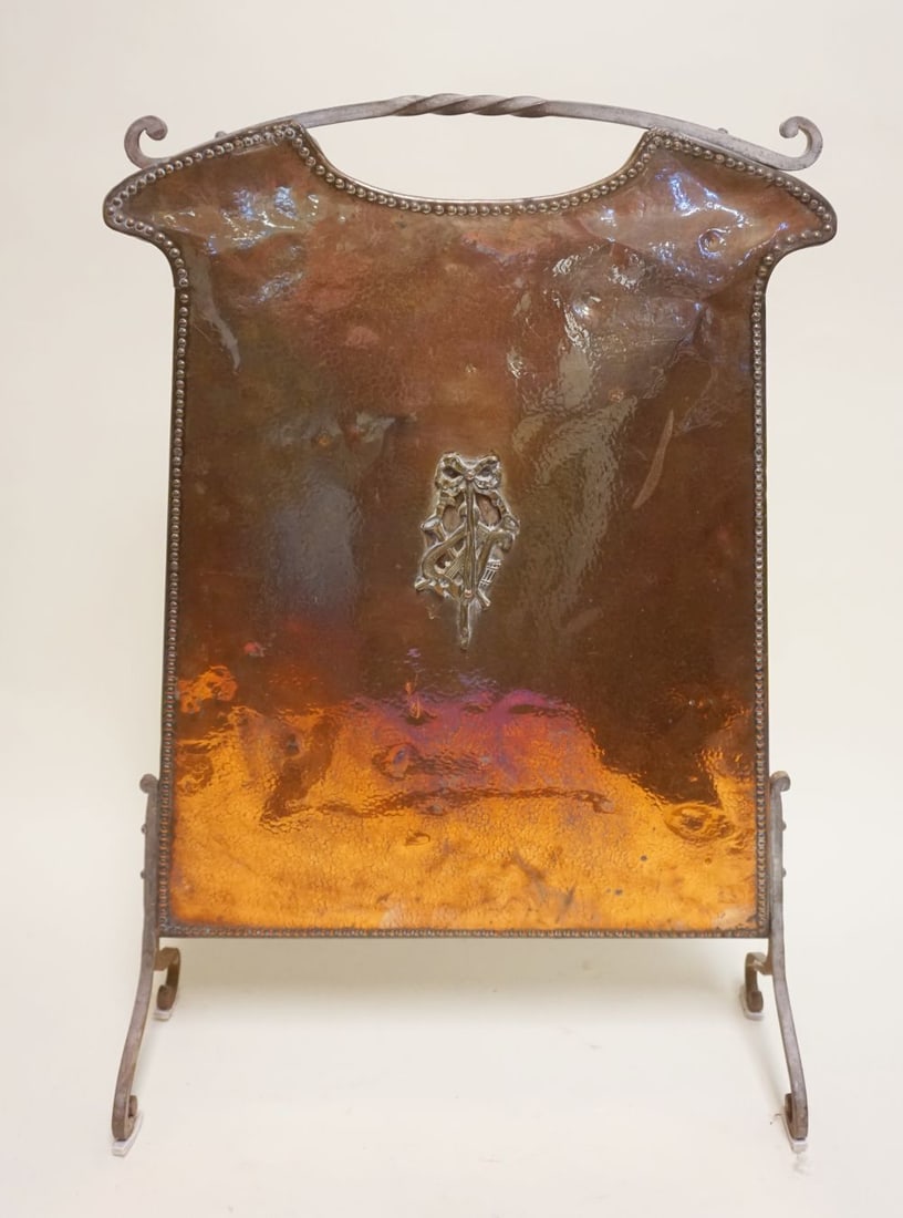 ART NOUVEAU FIRE SCREEN (1 of 3)