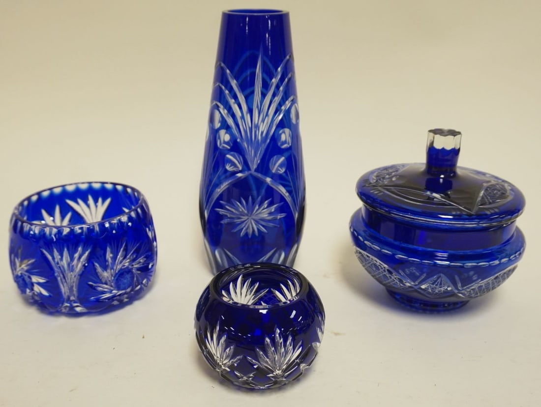 BOHEMIAN GLASS ASSORTMENT (1 of 4)