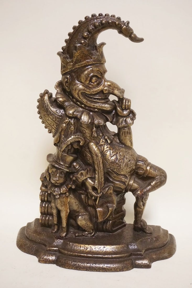 ANTIQUE CAST IRON DOOR STOP (1 of 4)