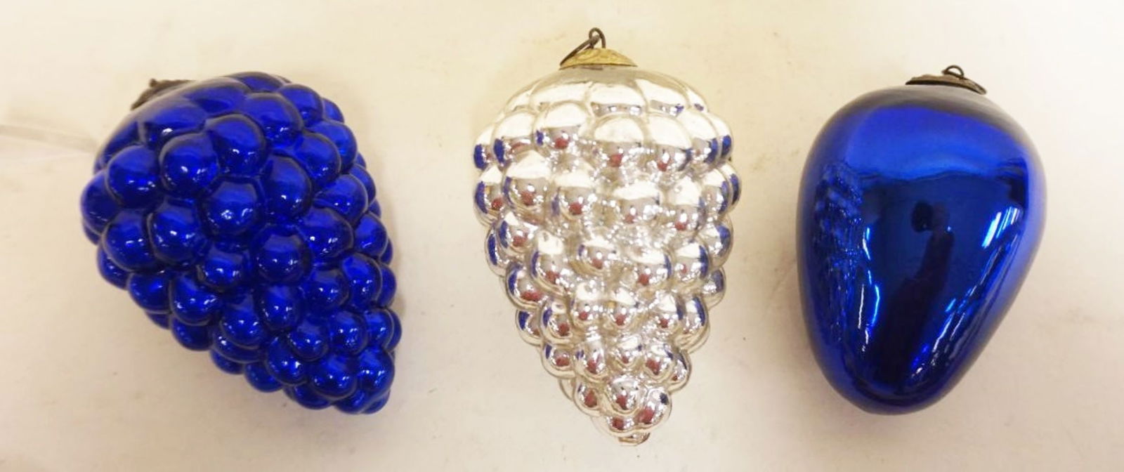 ANTIQUE GERMAN GLASS KUGEL CHRISTMAS ORNAMENTS (1 of 4)