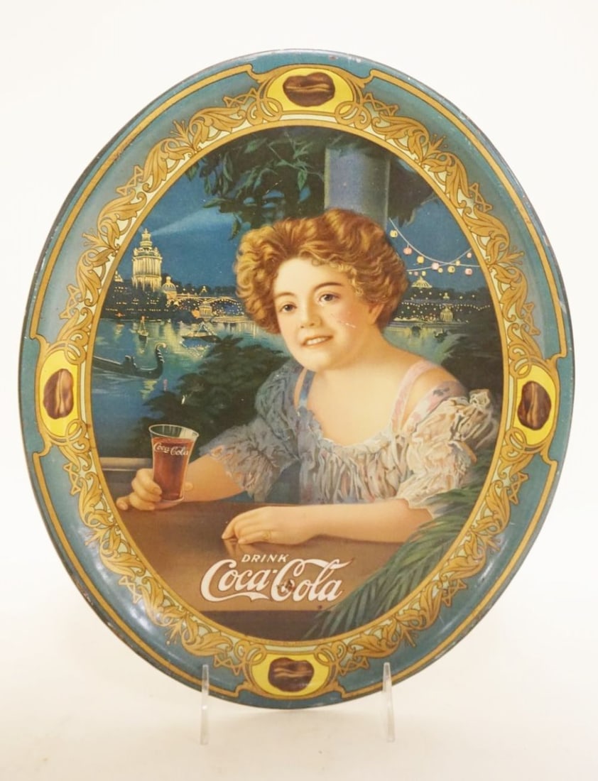 ANTIQUE COCA-COLA TRAY (1 of 9)