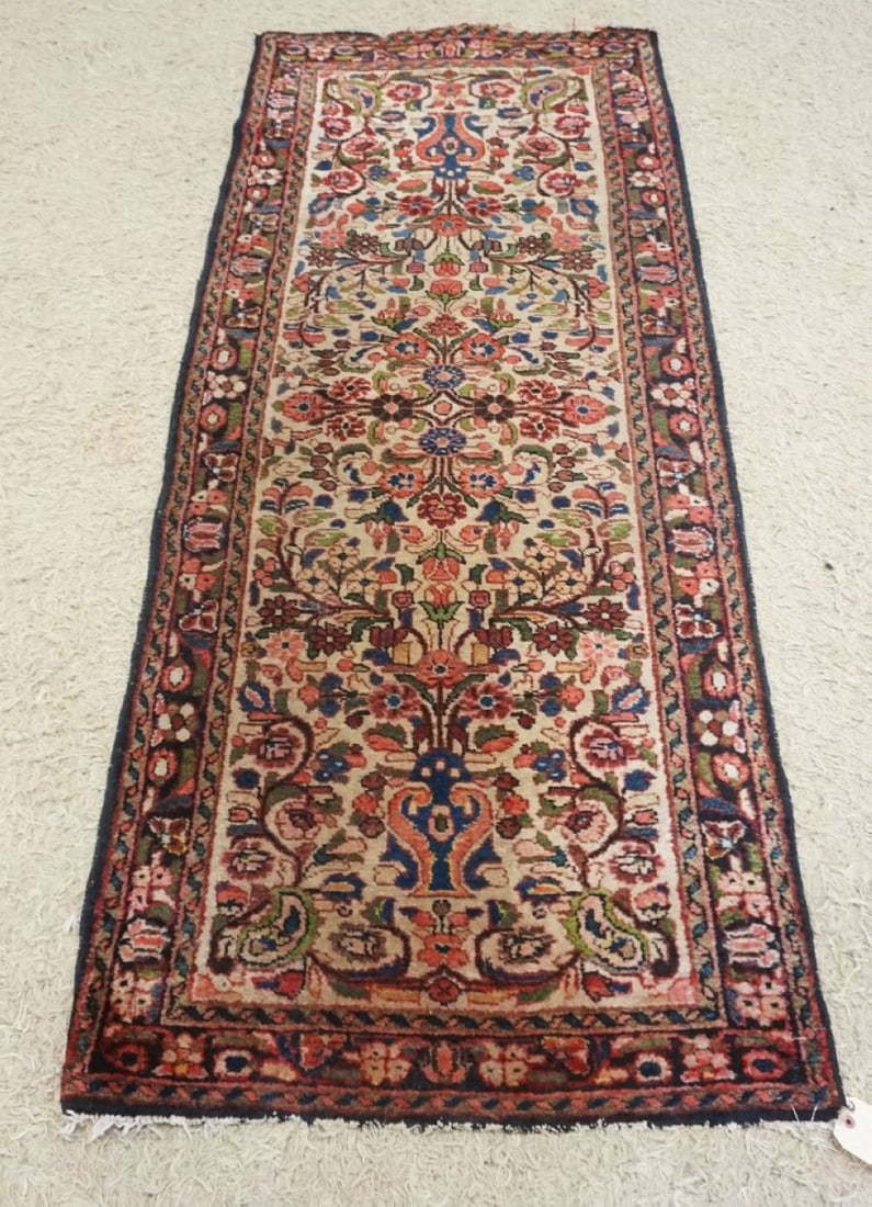 ANTIQUE PERSIAN THROW RUG (1 of 4)