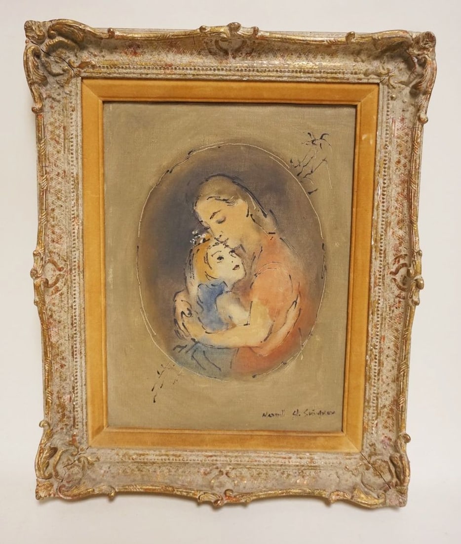 MAXWELL STUART SIMPSON AMERICAN OIL PAINTING (1 of 5)