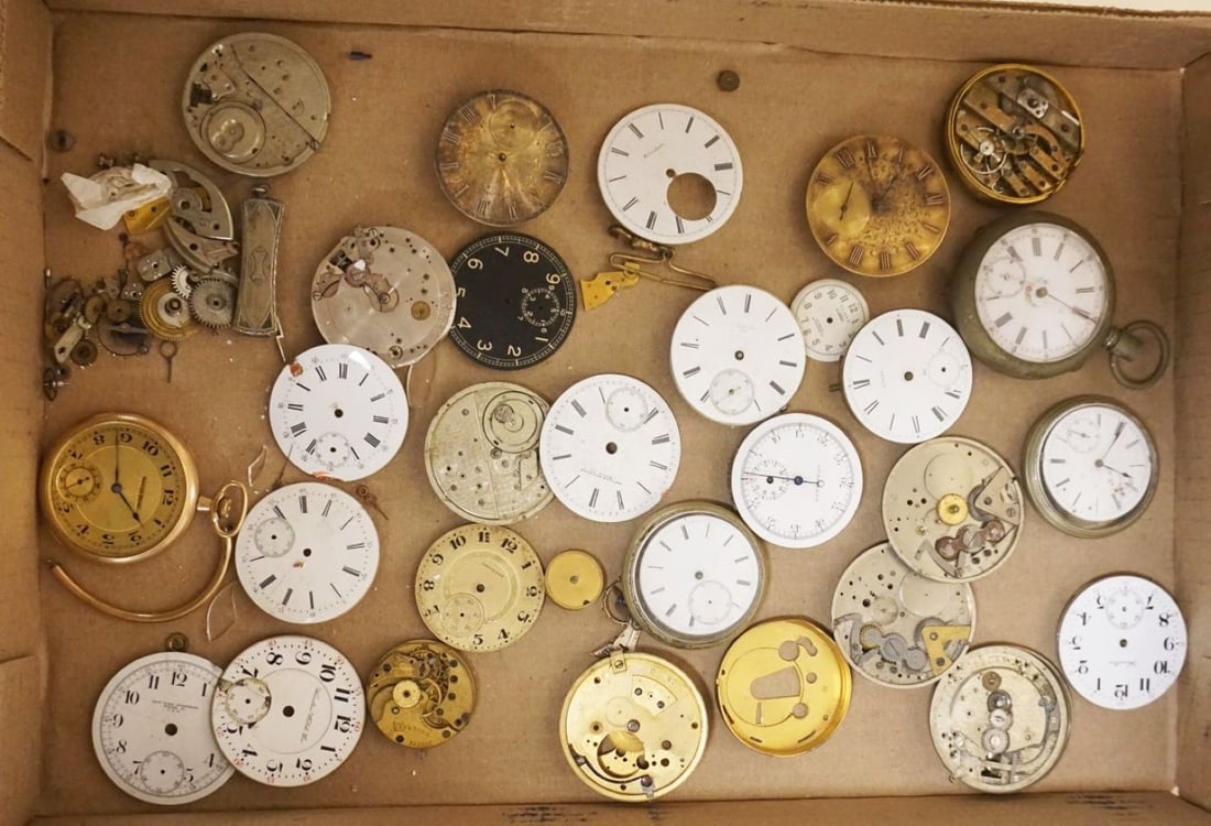 GROUP OF ASSORTED POCKET WATCH MOVEMENTS (1 of 4)