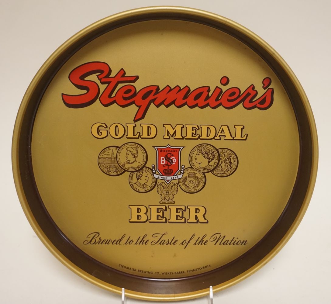 ANTIQUE BEER TRAY (1 of 4)