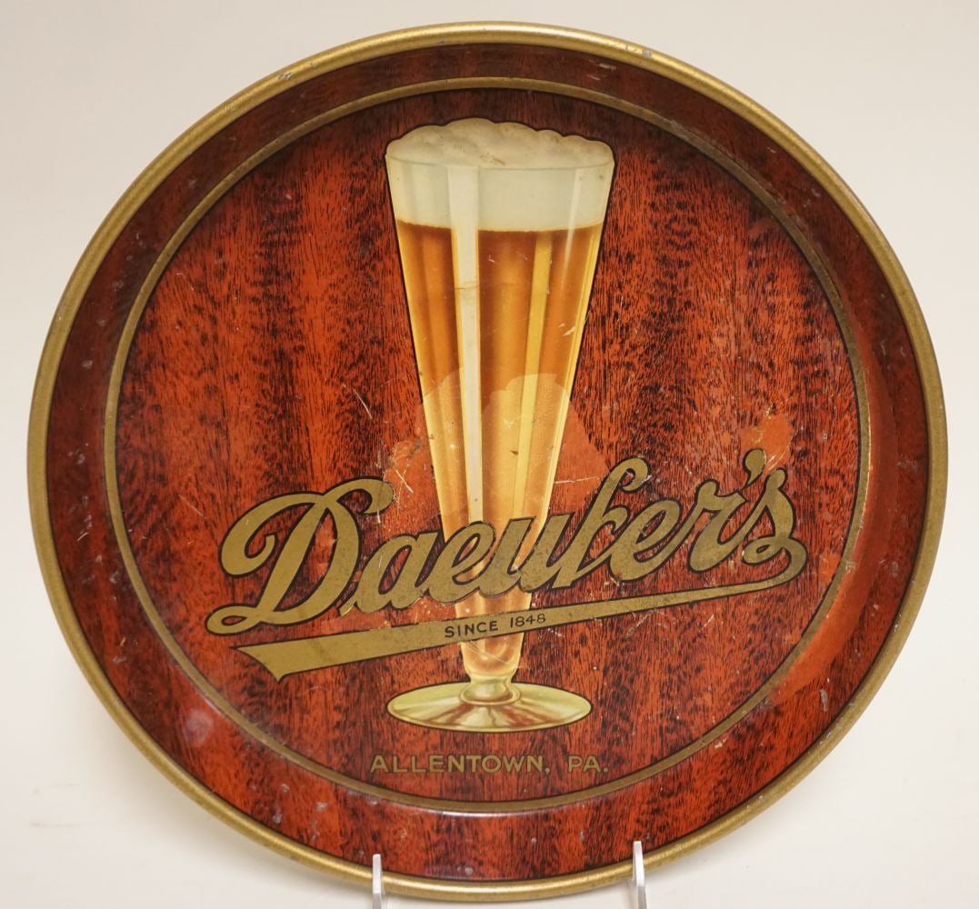 ANTIQUE BEER TRAY (1 of 4)
