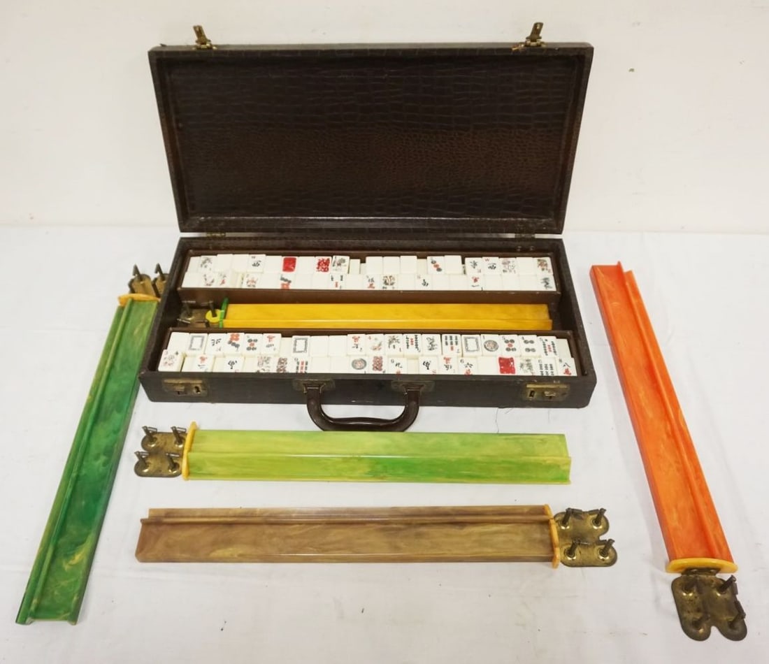 BAKELITE/CATLIN MAHJONG SET (1 of 2)