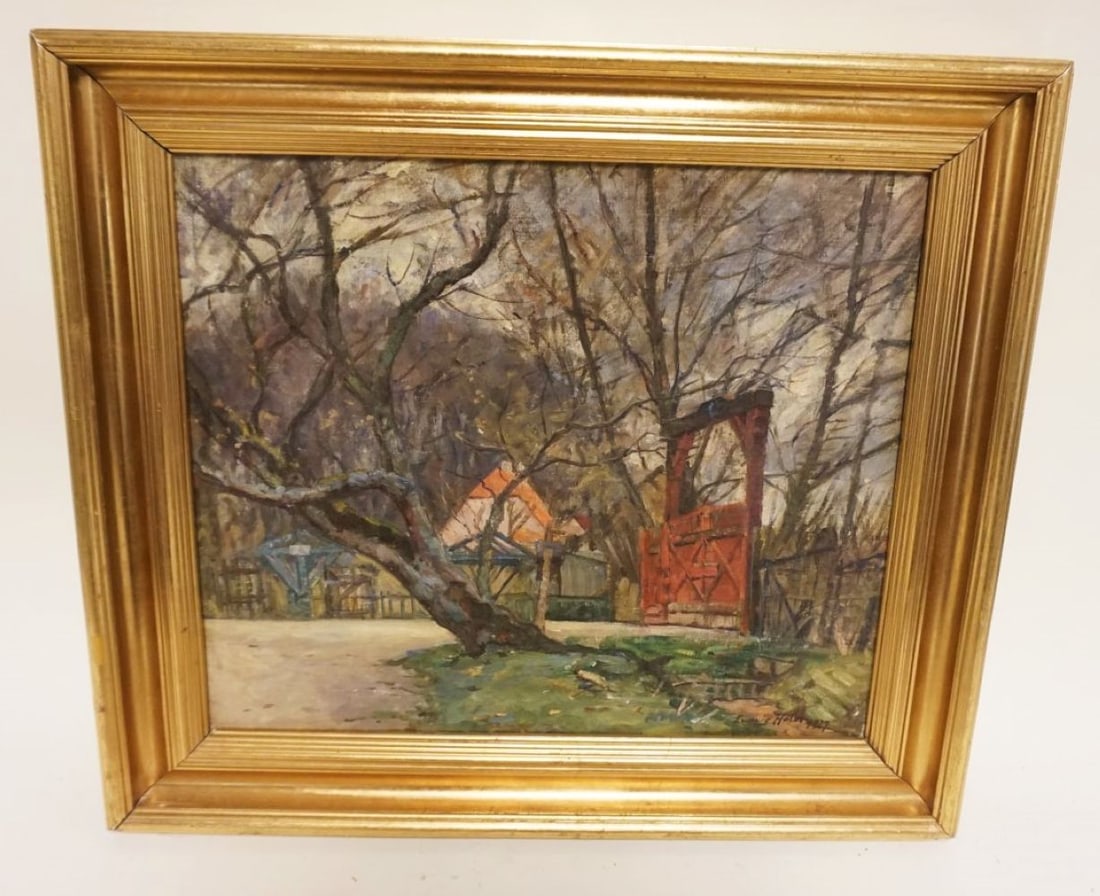 OIL PAINTING ON CANVAS (1 of 4)