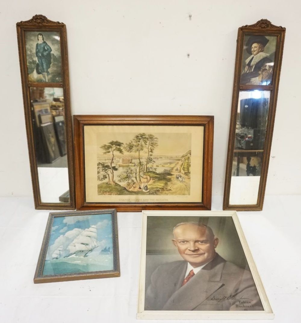 GROUP OF ASSORTED FRAMED ART (1 of 2)