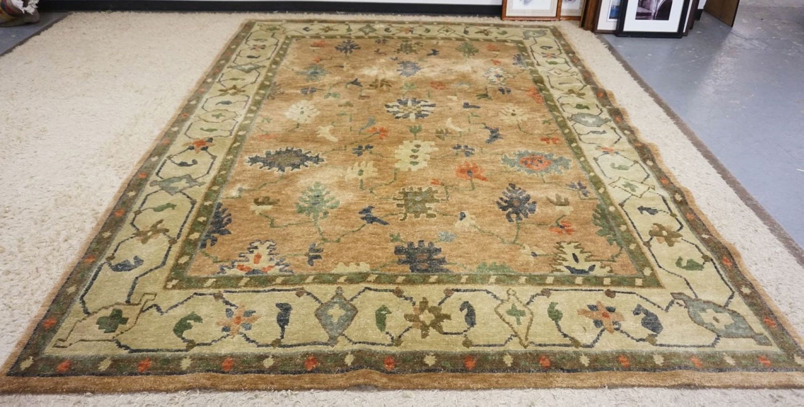 PERSIAN ROOM SIZE WOOL RUG (1 of 4)