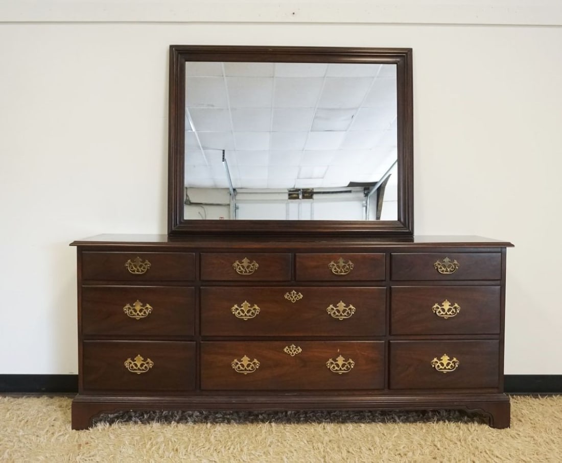 DREXEL *BICENTENNIAL* 9 DRAWER LOW CHEST (1 of 3)