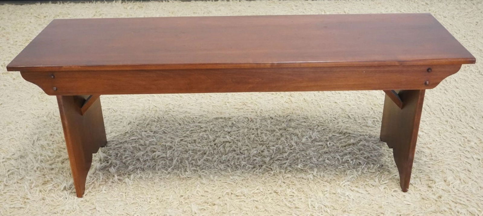 ETHAN ALLEN COUNTRY MAPLE BENCH (1 of 4)