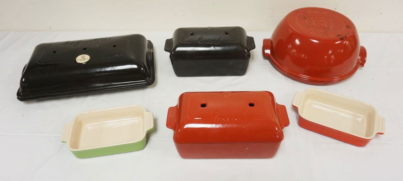 LECREUSET & EMILE HENRY PORCELAIN COOKWARE (1 of 3)