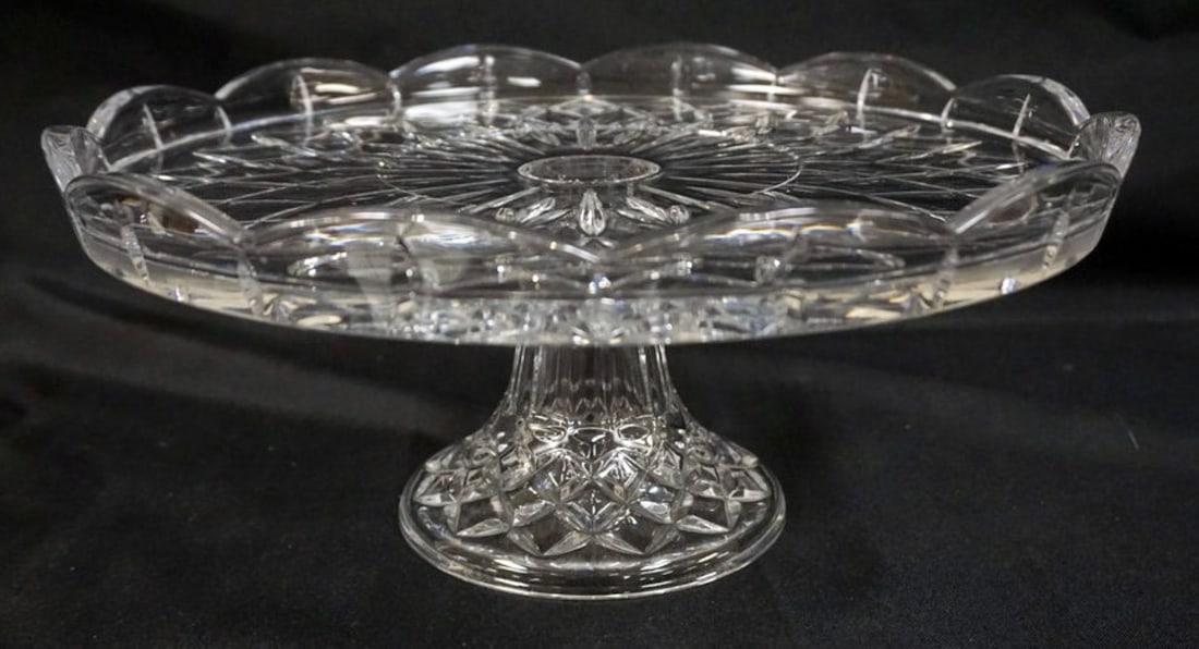 CRYSTAL CAKE STAND (1 of 2)