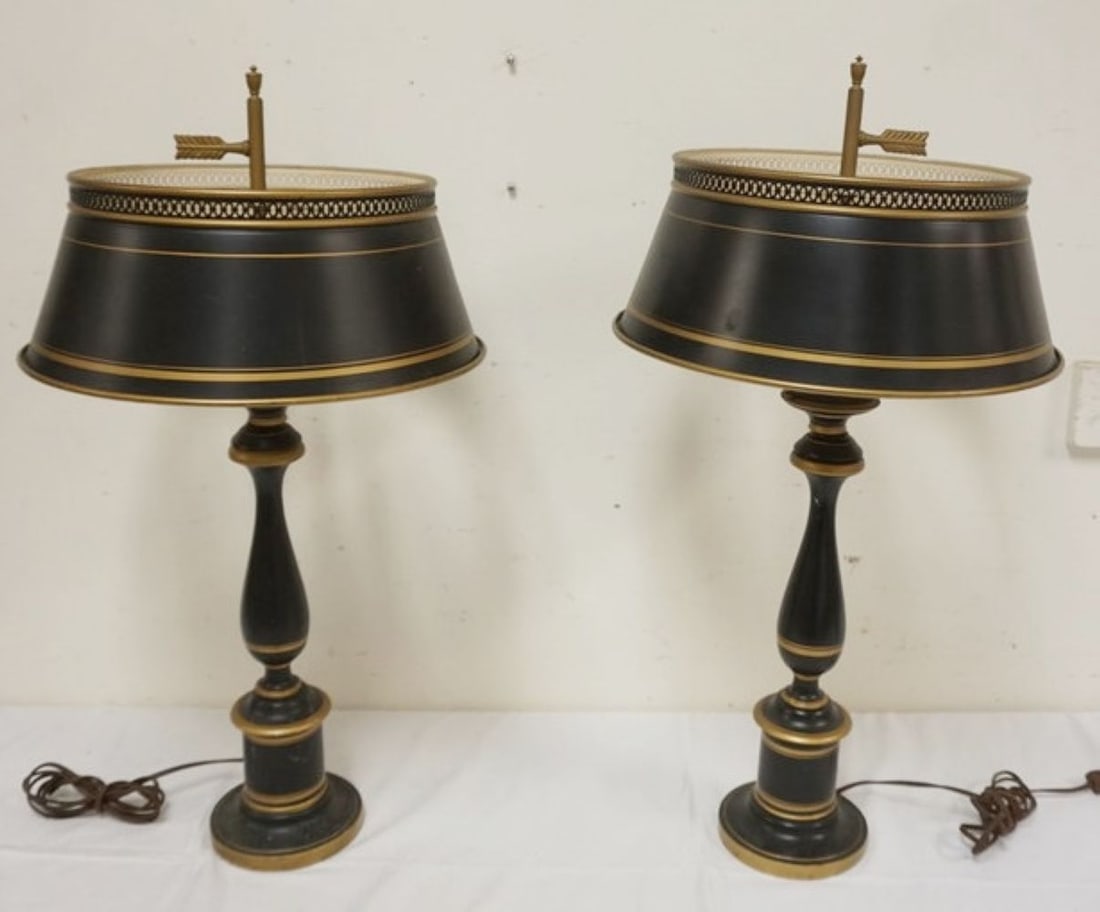 PR VINTAGE METAL TABLE LAMPS (1 of 2)