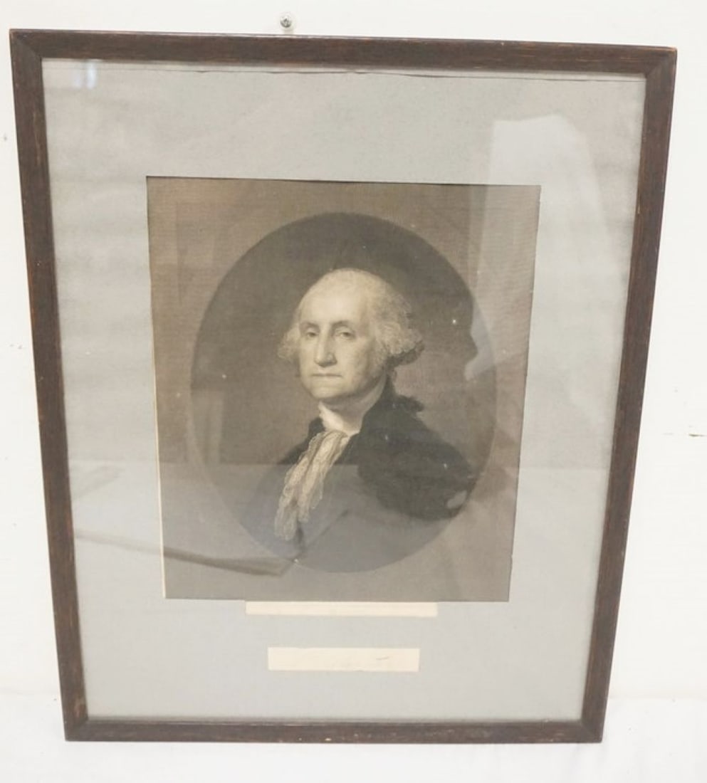 WILLIAM E. MARSHALL GEORGE WASHINGTON ENGRAVING (1 of 2)