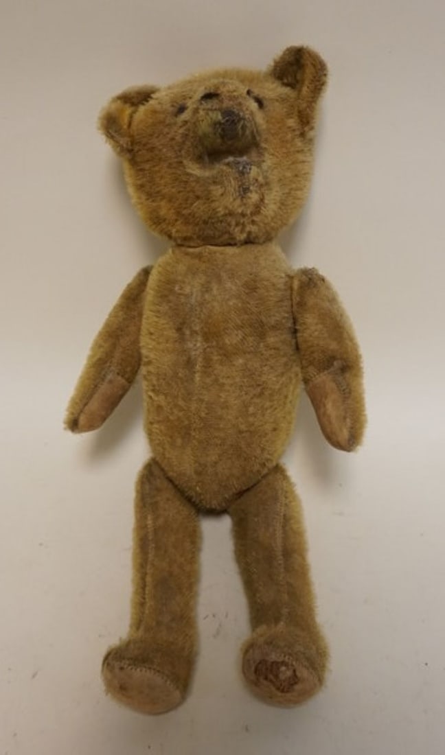 ANTIQUE MOHAIR JOINTED TEDDY BEAR (1 of 5)