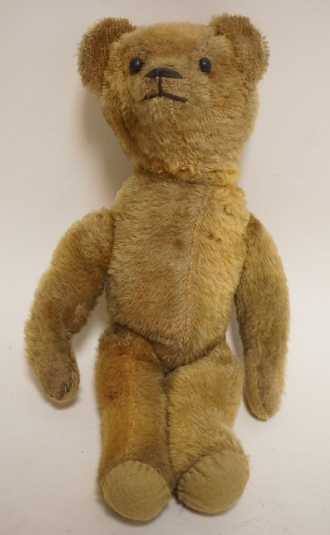 ANTIQUE MOHAIR JOINTED TEDDY BEAR (1 of 3)