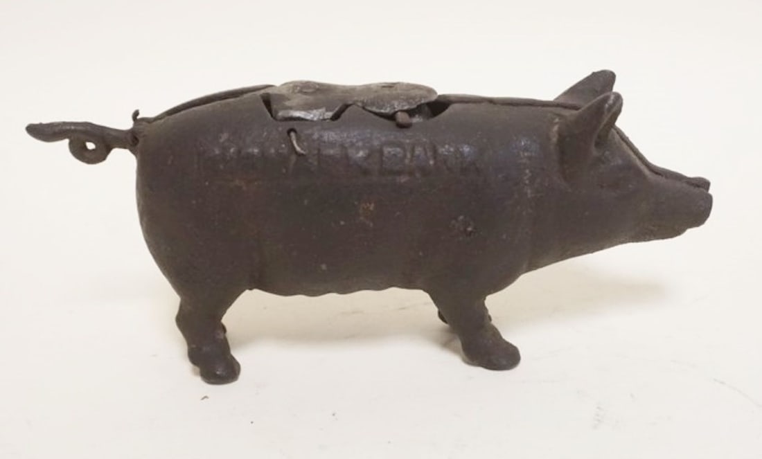 ANTIQUE MECHANICAL BANK (1 of 6)
