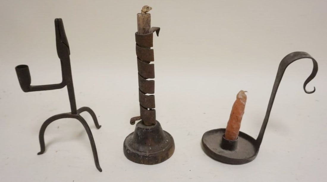 PRIMITIVE CANDLE HOLDERS (1 of 2)