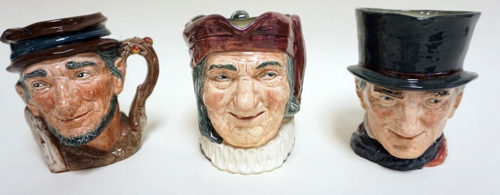 3 ROYAL DOULTON TOBIES (1 of 3)