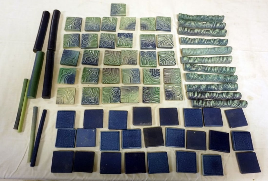 NATALIE SURVING ARCHITECTURAL TILES (1 of 4)