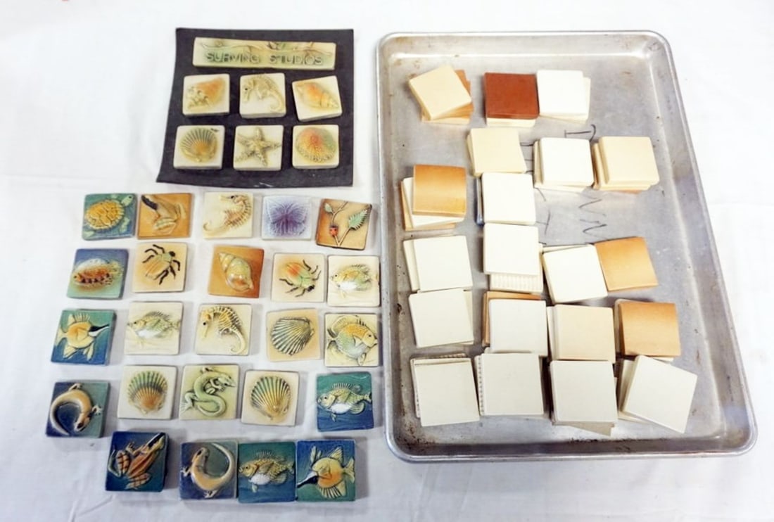 NATALIE SURVING ARCHITECTURAL TILES (1 of 4)