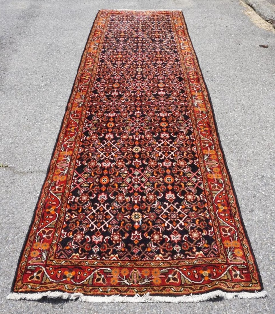 HAND WOVEN ORIENTAL RUNNER (1 of 4)