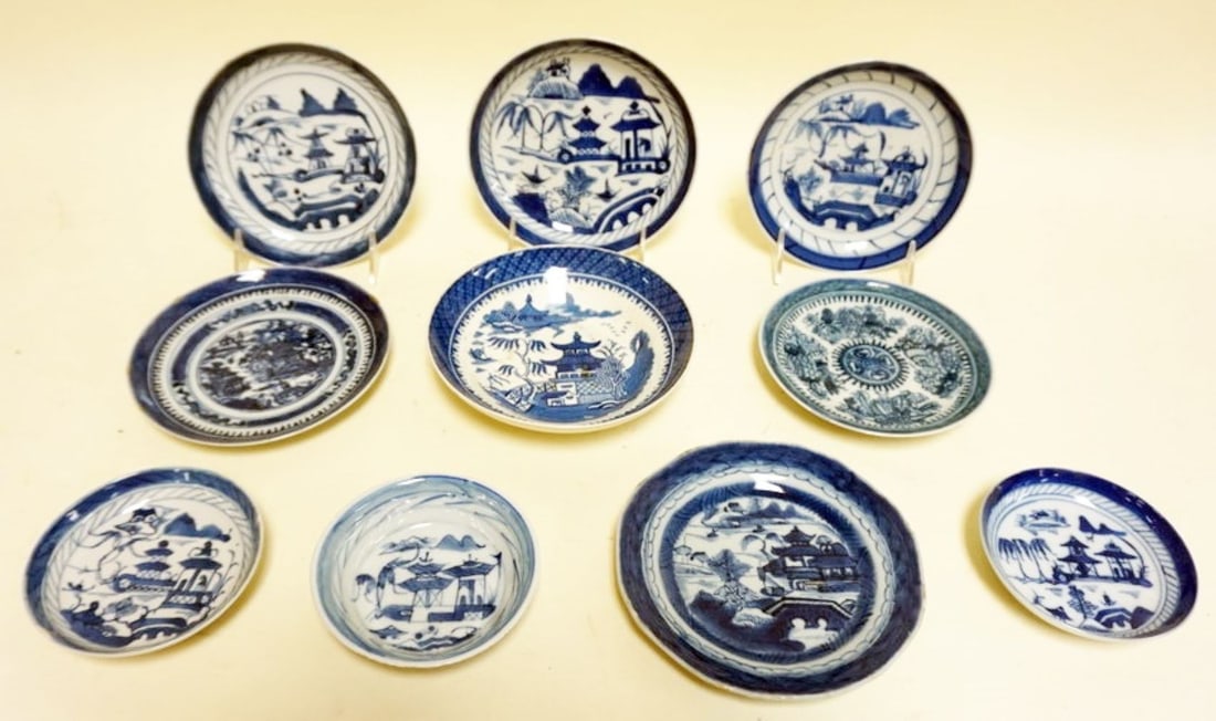 CHINESE CANTON PORCELAIN GROUP (1 of 6)